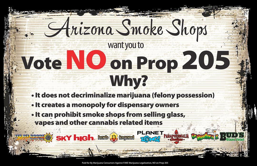 Arizona Marijuana Legalization Prop 205